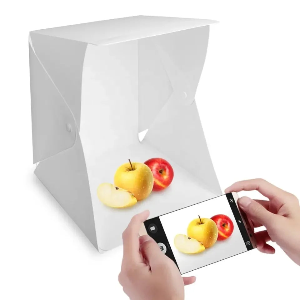 Foldable 40cm Led Photographic Lighting Soft Mini Photograph Light Box for Camera Led Video Light for Photography