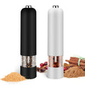 Home Kitchen Cooking BBQ Tools Spice Herbal Containers Automatic Salt and Pepper Grinder Set Electric With LED Lights