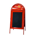 Double-Sided A-Frame Advertising Poster Display Board Stand with Eco-Friendly Metal Customizable Size for Commercial Use