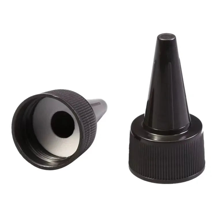 Screw Cap Plastic Lids 28/410 Packaging Plastic Pointed Mouth Cap