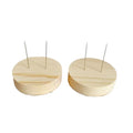 Knitted Doll Stand with Needle Base Crochet Doll Display Stand Solid Wood Fixed Invisible Support Wholesale Customization