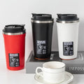 Customized Magic Sucker Coffee Mug 380ml Leak Proof Double Wall Stainless Steel Coffee Tumbler