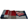 BLUE PHOENIX Shawl for Womens 100% Acrylic Multiple Colour Tartan Checker Eyelash Custom Cashmere Feel for Winter