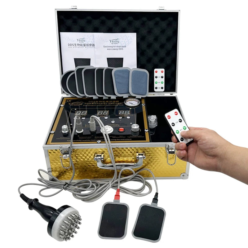 DDS Bio Electric Body Massager Physiotherapy Instrument Bioenergy Bioelectric Meridian Dredge Pulse Massage Machine Massage