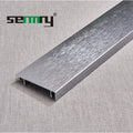 Beautiful Colors Fast Delivery Free Sample Aluminium Profile Brushed Aluminum Alloy Baseboard Wall Skirting Board