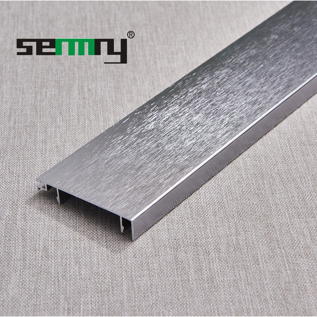 Beautiful Colors Fast Delivery Free Sample Aluminium Profile Brushed Aluminum Alloy Baseboard Wall Skirting Board