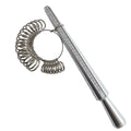 Auble Ring Sizer A-Z Measure Finger Mandrel Diameters Jewelry Sizing Gauge Set Made in China for Men and Women's Rings