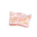 Cute Cat & Shark Shark Hairpin Hair Claws Acetic Acid Hairclip for Women & Girls Hair Decoration