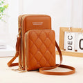 2024 Hot Sale Custom logo Crossbody Travel Mobile Phone Purse Bags Swim Bathroom Waterproof Touch Screen Ladies Phone Wallet Bag