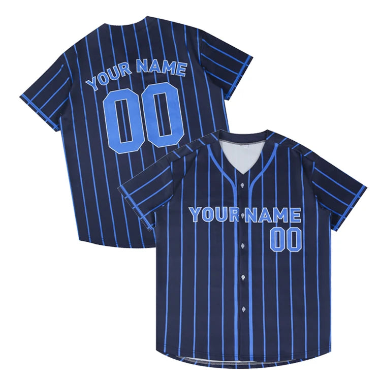 Customized Breathable Baseball Jersey Blank Kids Youth Baseball Shirts Embroidery Logo Sport Uniform Baseball & Softball Wear