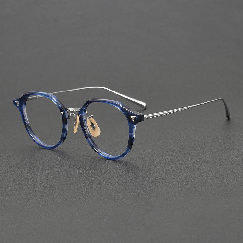 COM-573 Retro Titanium Glasses Men Eyeglasses Optical Frame New Arrival Fashion Luxury Glasses