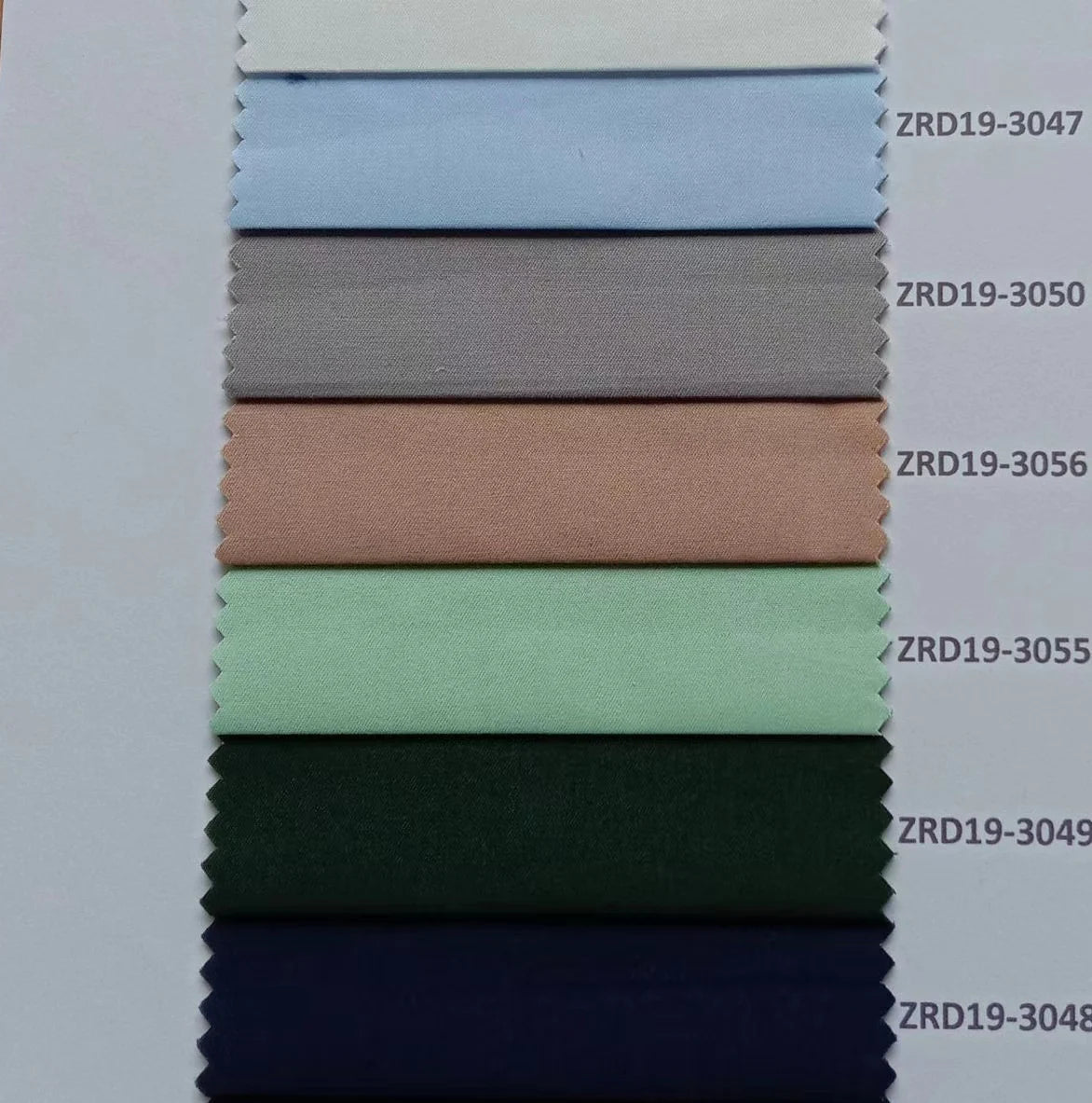 Good Quality Woven Plain Dyed Camouflage Fabric for Girls & Boys Shirt Uniform