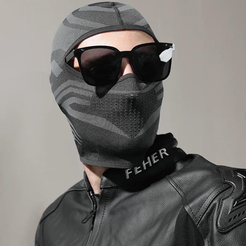 GOLOVEJOY DTJ40 Designer Ski Masks Riding Full Face Cover Barafala One Hole Spandex Cycling Balaclava for Men Women