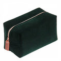 Wholesale High Quality Reusable Women's Velvet Zipper Cosmetic Bag Large Travel Makeup Toiletry Bag