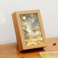 10*15cm Flow Hemp Decorative Wall Art Art Deco Style Still Life Movable Design Gift for Valentine's Day & Mother's Day