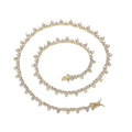 BC146  Women Tennis Necklace Fashion Jewelry Iced Out Chain Necklace