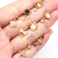 Gaby New Arrival Cute Bear Nose Stainless Steel Piercing Dangle Gold Plated Nose Ring and Body Jewelry Wholesale