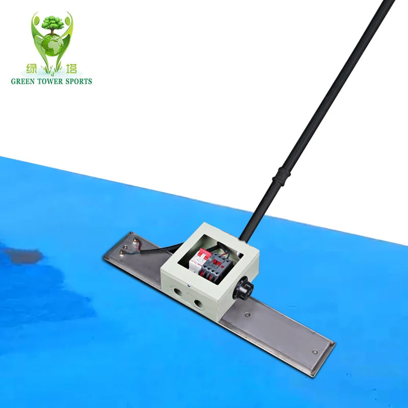 Epdm Granulate Rubber Running Track Paver Machine EPDM Paver Tool Manual Heating Plate MegaBDM