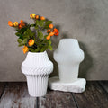Diy Glue Mold Nordic Light Luxury Stripe Insert Vase Silicone Mold Home Accessories Decoration