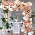 102pcs Rose Gold Balloon Garland Arch Kits for Wedding Backdrop Birthday Party Decoration Baby Shower Photo Props Celebration