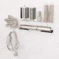 Acrylic Wall Mounted Organizer for Storage Attachments Rack with Cord Hanger for Accessories Curlers Brushes Diffuser