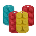 2024 High-quality Wholesale Watermelon Pineapple Lemon Strawberry Multiple Fruit Shaped Silicone Ice Making Mould Cake Molds