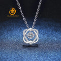 Custom Heart Pendant Necklace Women Moissanite Jewelry 0.5CT Moissanite 925 Sterling Silver Jewelry