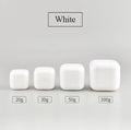 New Design PP Glossy White Blue 20g 30g 50g Cosmetic Hand Face Skincare Empty square Cream Jar 100g Black