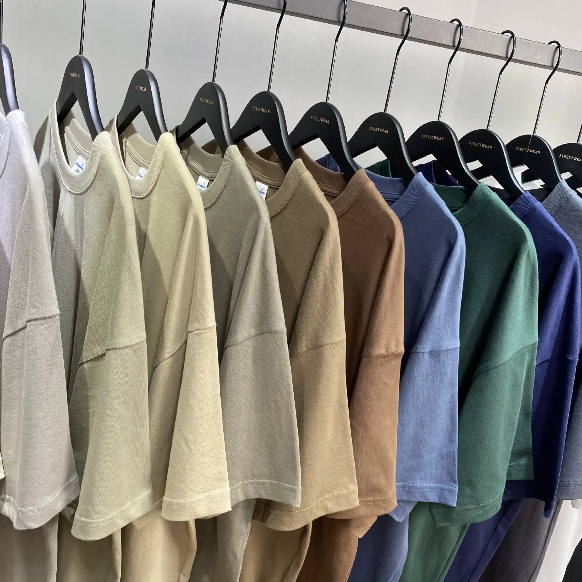 High Quality Cotton Custom T Shirt for Men Blank Heavy Weight Oversized Tshirt Printing Men's T-Shirts Streetwear