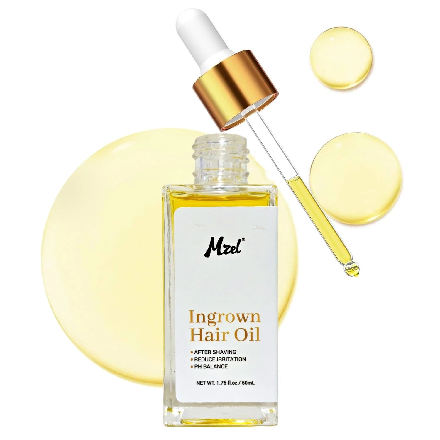 Private Label Ingrown Hair Treatment Oil for Bikini Area Legs and Underarm Area After Shave