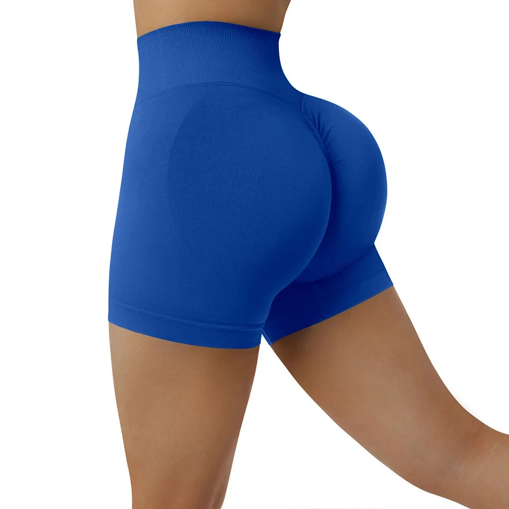 PASUXI Hot Selling 2025 High Waist Sports Shorts Butt Lifting Women Workout Shorts Women Scrunch Butt Yoga Shorts