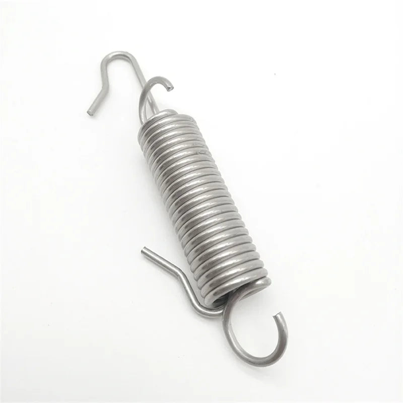 Customized Metal 15mm OD Helical Spring 314 Stainless Steel Galvanized Tension Extension Spring for Cars