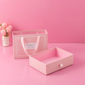 Customized Luxury pink Cardboard Drawer Box Box Gift Box with Drawer Packaging with Ribbon