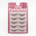 Abestyou Cosmetic clear Band Natural 3d Soft Wispy Mink Small Eye Lash 5 Pairs Manga Lashes Book Japanese Makeup Rzesy Maquiagem
