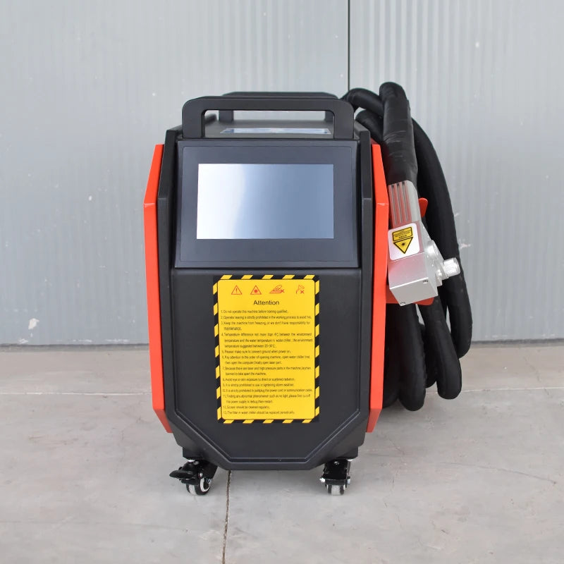 Portable Hand-Held Cleaning Machine Efficient Low Priced Multiple for Stainless Steel Metal Aluminum rust Removal