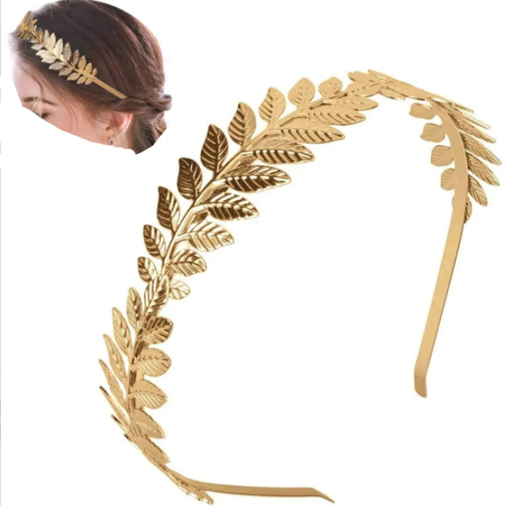 Metal Queen Style Bridal Princess Head Wear Band Hair Jewelry