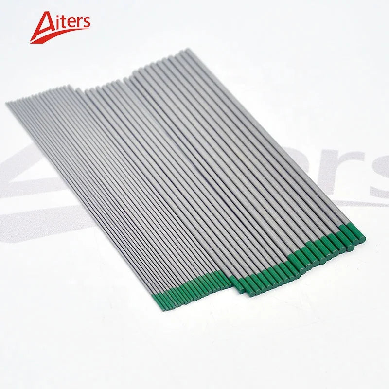 Tig Welding Electrodes Tungsten Electrode 1.6/2.0/2.4/3.2mm WP Green Head for TIG Welding Torch