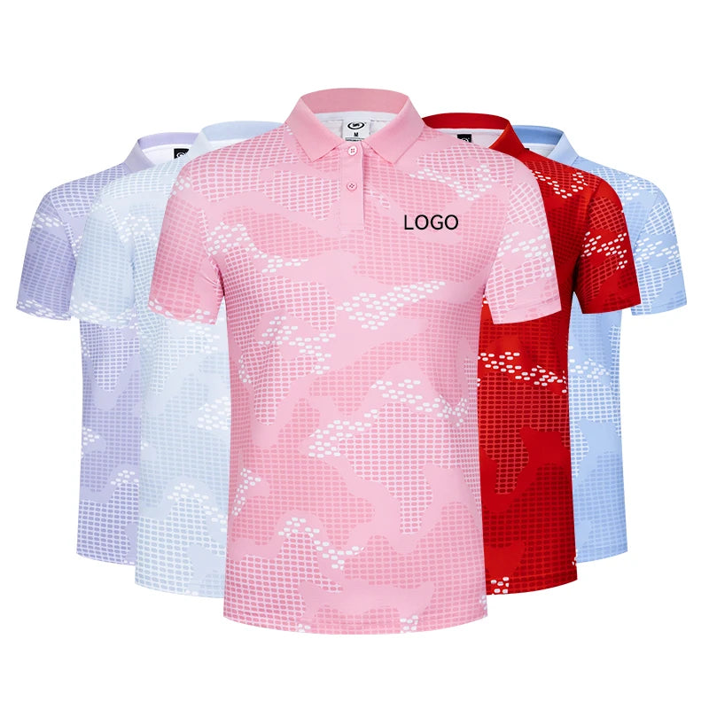 Wholesale New Design Printing Golf Polo T-Shirts Promotional Blank Plus Size Poloshirt Top Summer Men Short Sleeve Polos Jersey
