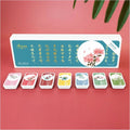 LIFULAN QI LI XIANG Fragrance Gels Seven-Piece Gift Box Selection of Solid Balm