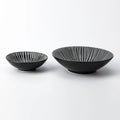 Wholesale Commercial Dinnerware Modern 7'' 8'' 9'' Matte Black Ceramic Glaze Porcelain Bowl Sustainable and Stylish Design
