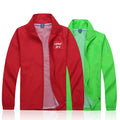 Custom Casual Jacket Loose Solid Color Plus Size Windbreaker Jacket Worker Jackets for Men