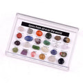 Hot Selling Fashion Crystal Loose Gemstone 24 Piece Box Set Natural Stone Collectible Ornament Stone Specimen Set Gift Selection