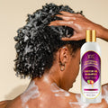 ARGANRRO Cruelty Free Organic Vegan Repair Castor Oil Curly Hair Shampoo Without Parabens