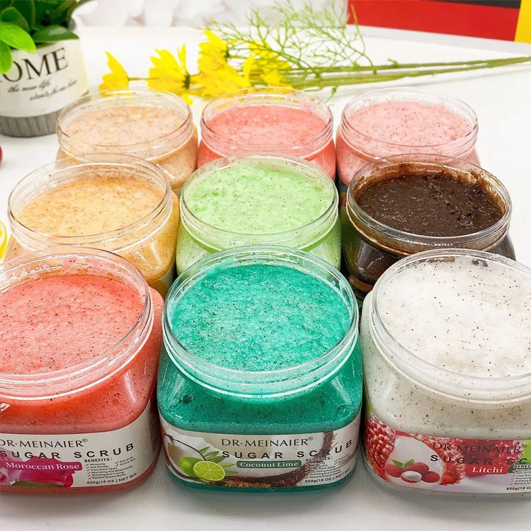 New Arrivals Skin Care Fruit Scrub Cleaning Whitening Moisturizing Exfoliantes Ice Cream Body Scrub