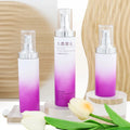 Wholesale Custom Sustainable Cosmetic Packaging for Clear PET Spray Plastic Bottle Custom for Clear Plastic Pump Lotion Bottle