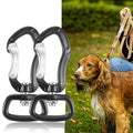 Customized Logo Aluminum Swivel Carabiner Hook for Dog Leash Small Locking Snap Hook Keychain Clip for Pet Keys Backpack