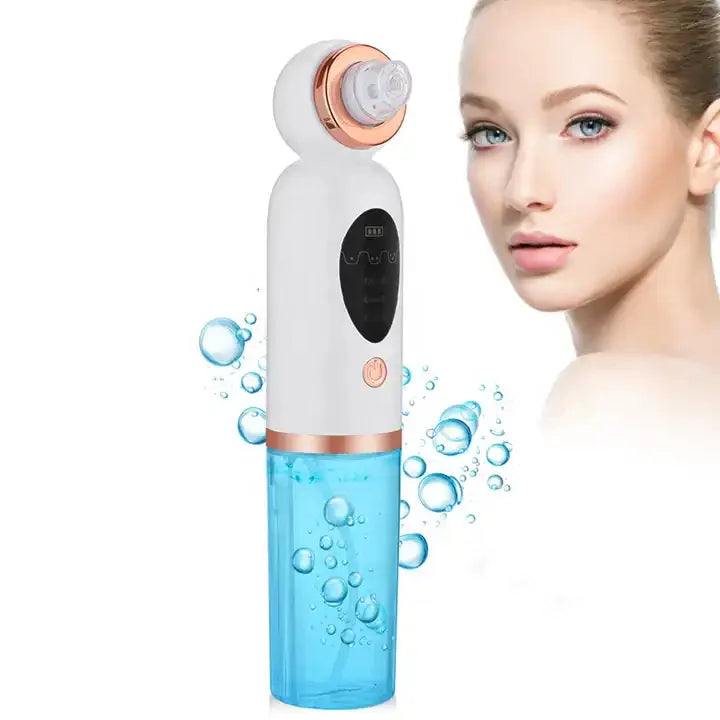 USB Charge Home Use Handheld Small Bubble Pore Vacuum Cleaner Tool New Silicone Blackhead Remover Pore Cleaner for Nose Small