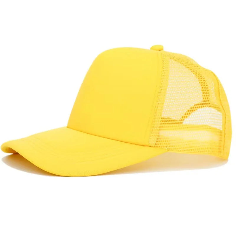 Cheap Price Mens Ladies Plain Foam Blank Mesh Trucker Baseball Sports Hat Cap