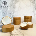 China Suppliers Bamboo Cream Jar Lid Cosmetic Bottle 3g 5g 10g 15g 20g 30g 50g Bamboo Product