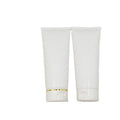 White Plastic  PE Soft Tubes 200g Cosmetic Containers Refillable Plastic Tubes UV Printing Label Airless Squeeze Bottle